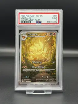 Ninetales 199/197 PSA 9 Obsidian Flames Pokemon Card - Image 1