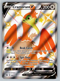 Cramorant V - Promo SWSH: Sword & Shield Promo Cards SWSH086 NM - Image 1