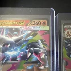 Pokemon Mega Charizard X EX Holo Lot 2 Cards PFLN MEP 013/094 029 NM or Better - Image 5
