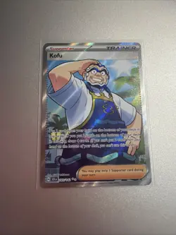 Kofu 165/142 Ultra Rare - Stellar Crown Pokemon Card - NM - Image 1