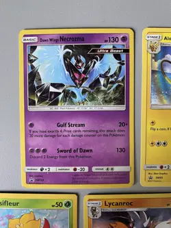 Pokemon TCG Black Star Promo 7 Card Lot - Necrozma Raichu Lycanroc Lucario… - Image 2