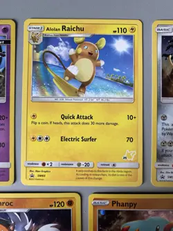 Pokemon TCG Black Star Promo 7 Card Lot - Necrozma Raichu Lycanroc Lucario… - Image 3