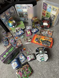 Big Lot of Pokemon Cards and Tins Bundle Pokemon TCG Cards Various Sets Job Lot - Image 2