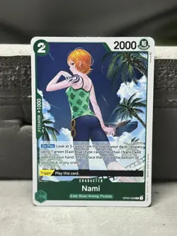 One Piece Card Game Nami OP03-030 Rare Foil English Edition - Image 1