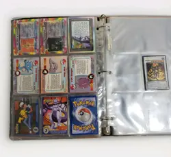 Topps Chrome Pokemon Cards lot Charizard Pikachu Holo and Boxed Trivia Cards - Image 3