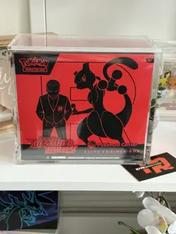 Destined Rivals Pokemon Center Exclusive Elite Trainer Box ETB Sealed + Acrylic - Image 1