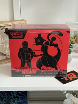 Destined Rivals Pokemon Center Exclusive Elite Trainer Box ETB Sealed + Acrylic - Image 2