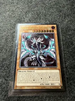 YUGIOH CHAOS DRAGON LEVIANEER ULTIMATE RARE NM OP12-EN001 - Image 1