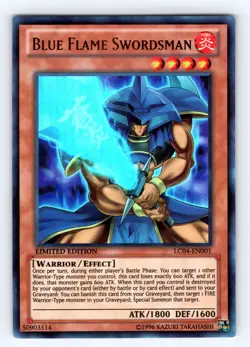 Yugioh Blue Flame Swordsman LC04-EN001 Limited Edition Ultra Rare - NM 💎 - Image 1