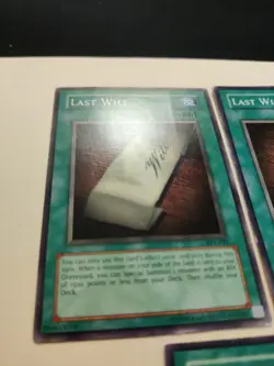 3x Last Will SYE-031 Common Unlimited/1st Ed HP - Image 3