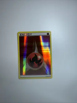 Pokemon Generations Fire Energy Reverse Holo NM - Image 1