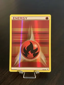 2016 Pokemon Generations Fire Energy 76/83 Reverse Holo - Image 1