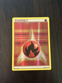 2016 Pokemon Generations Fire Energy 76/83 Reverse Holo - Image 4