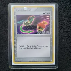 Pokemon TCG: Switch 102/113 NM Reverse Holo STAMPED EX Delta Species 2005 - Image 1
