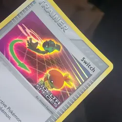 Pokemon TCG: Switch 102/113 NM Reverse Holo STAMPED EX Delta Species 2005 - Image 2