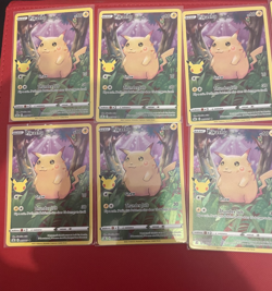 12x Pokemon TCG Pikachu Celebrations 005/025 Holo Holo Rare - Image 2