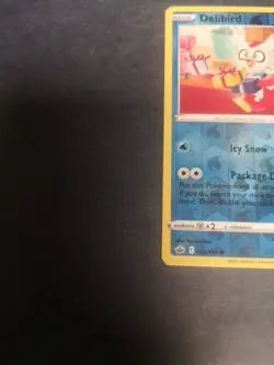 Delibird 032/198 Reverse Holo Pokemon TCG Card- Chilling Reign - Image 2