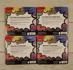 Pokemon TCG Ascended Heroes - 3 Pack Tech Sticker Blister x13 - Image 2