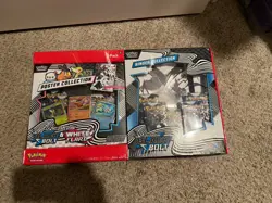 Pokemon Black Bolt & White Flare Binder + Poster Collection Sam's Club Bundles - Image 1