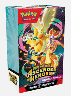 Pokemon TCG: Mega Evolution Ascended Heroes - Booster Bundle Case (25) - Presale - Image 1