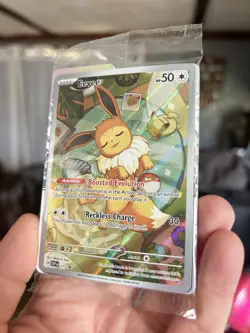 Pokemon Eevee TCG 173 Holo Promo Prismatic Evolutions Factory Sealed - Image 4