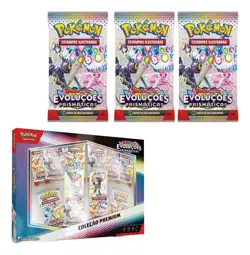 Pokemon TCG Prismatic Evolutions Premium Collection Box Sealed - Portuguese BR - Image 2