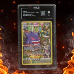 Pokemon Lost Origin GENGAR TG06/TG30 Trainer Gallery Holo TAG 9 - Image 1