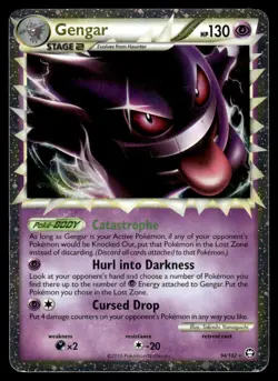 2010 HeartGold & SoulSilver - Triumphant Gengar #94 - Image 1