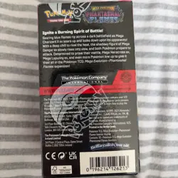 Pokemon Phantasmal Flames Half Booster Box Factory Sealed 18 packs - Image 3