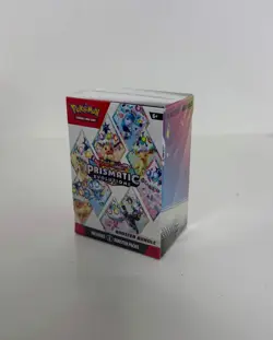 Pokemon Prismatic Evolutions Booster Bundle (6 Packs) - Sealed - In Hand - Image 1