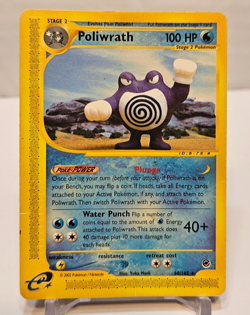 Poliwrath 60/165 Rare Expedition Pokemon 1498 - Image 1