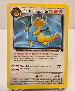 Dark Dragonite 22/82 Rare Unlimited Team Rocket Pokemon 1503 - Image 1
