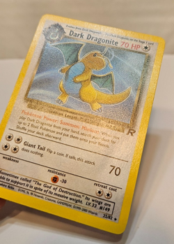 Dark Dragonite 22/82 Rare Unlimited Team Rocket Pokemon 1503 - Image 3