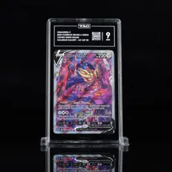 2023 POKEMON SWORD & SHIELD CROWN ZENITH #GG54 FULL ART/ZAMAZENTA V TAG 9 💎 - Image 1