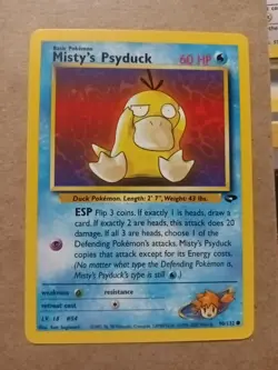 Pokemon TCG: Gym Challenge Misty's Psyduck (90/132) - Image 1