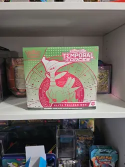 Pokemon TCG Scarlet & Violet Temporal Forces Elite Trainer Box Factory Sealed - Image 1