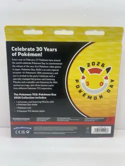 Pokemon TCG: Pokemon Day 2026 Collection Box - 30th Anniversary - Ready To Ship. - Image 2