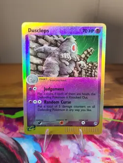 2003 Pokemon EX Sandstorm Dusclops 4/100 Rare Reverse Holo - Image 1