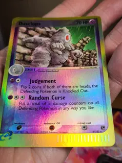 2003 Pokemon EX Sandstorm Dusclops 4/100 Rare Reverse Holo - Image 4