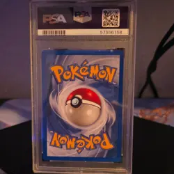 Pokemon Light Machamp 25/105 Neo Destiny 1st Edition PSA 8 Rare English 2002 - Image 2