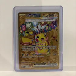 2024 Pokemon—Pikachu ex #247/191 Surging Sparks—Hyper Rare Holo - Image 1