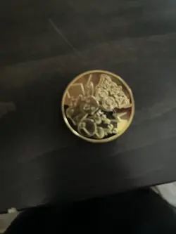 Pokemon Gold Plated TCG Coins Pikchu With Case!!! - Image 4