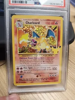 Charizard-Holo Pokemon Celebrations Classic Collection 4 NM PSA 9 - Image 3