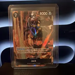 One piece ccg- (Parallel) Jack OP08-084 Super Rare English - Image 1