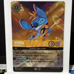 Stitch - Rock Star (Store Championship) 30 Disney Lorcana Promo Cards Holo - Image 2