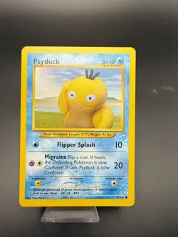 Pokemon Neo Destiny TCG Psyduck Card Regular, Common, 79/105 - Image 1