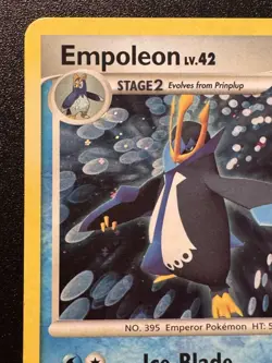 Empoleon 4/130 Diamond & Pearl Pokemon Card Holo Foil Rare MP - Image 3