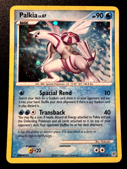 Palkia 11/130 Diamond & Pearl Pokemon Card Holo Foil Rare MP - Image 1