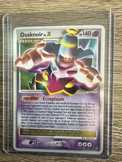 Pokemon TCG Dusknoir LV.X Stormfront Holo Rare Card 96/100 - Image 1