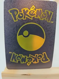 Pokemon Meowth VMAX Gigantamax 300hp Black Foil Fan Art Collector Card TCG - Image 2